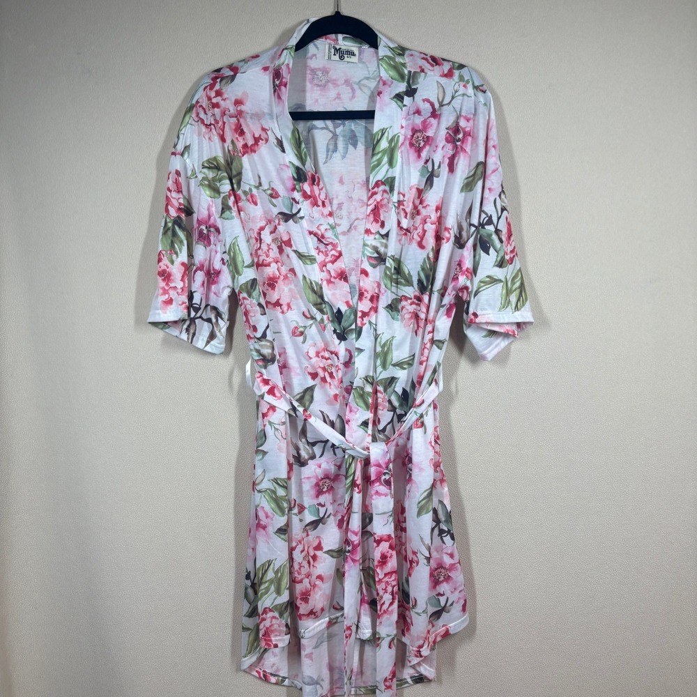 Show Me Your Mumu Brie Floral Robe One Size Cozy‎ Comfort Boho-Chic Cottagecore
